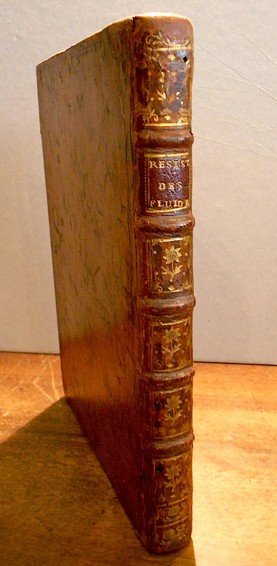 Jean Baptiste Le Rond Alembert (d') Essai d'une nouvelle theorie de la resistance des fluides 1752 Paris David l'Ainé Libraire